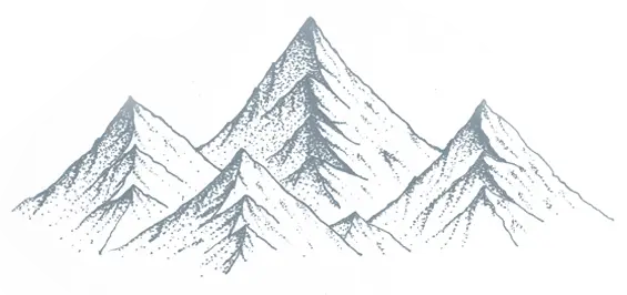 Illustration of mountains